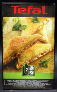 Tefal Snack Collection 2 - Club Sandwich Teller - Austauschbare Platten, gebr. - Bild 1 von 3