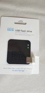 Unidad flash USB de almacenamiento Blink de 64 GB para almacenamiento de video local - blanca - Imagen 1 de 5