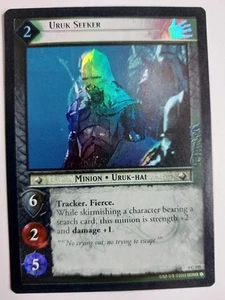 LOTR TCG Two Towers URUK SEEKER 4C195 FOIL LP - Picture 1 of 1