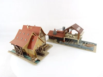Spur H0, 1:87, Wassermühle und Sägewerk, gebraucht, ohne Verpackung - Bild 1 von 4