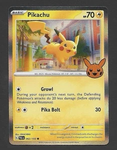 Pikachu Holo 062/193 - Trucco o Scambio Pokemon TCG 2023 NM - Foto 1 di 2
