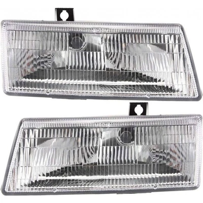 Par de faros para Chrysler Town & Country 1991-1995 lado conductor y pasajero Foto 1 de 4