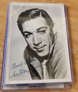 Vintage Anthony Quinn handsigniertes 5x7 Studio Foto - Bild 1 von 4