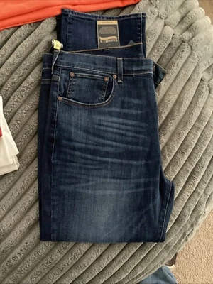 Daniel Cremieux Men’s Blue Jeans Straight Dark Denim 40x30 NWT - Image 1 of 4