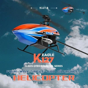 WLtoys XKS K127 RC Helicopter, 4-CH Mini Helicopter for Adults, Kids and Gifts - Picture 1 of 22