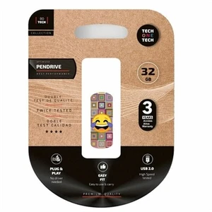 Clé USB Tech One Tech TEC4403-32 32 GB Multicouleur - Afbeelding 1 van 1
