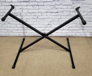Heavy Duty X Shape Piano/ Keyboard Stand - Black - Picture 1 of 11