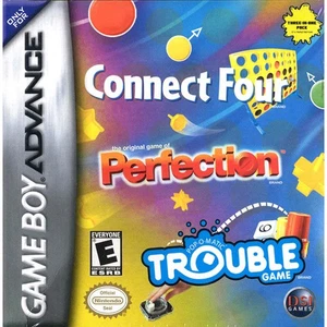 Connect Four/ Perfection/ Trouble (Game Boy Advance) Cart Only - Picture 1 of 1