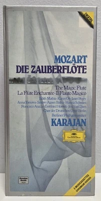 MOZART: DIE ZAUBERFLOTE (Magic Flute) 3-Cassette Set, 1980 - Image 1 of 4