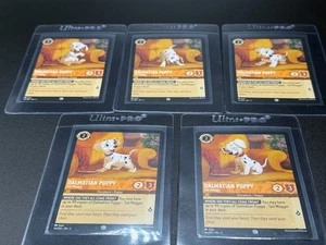 2024 Disney Lorcana Dalmation Puppies Variations 4a-4e - SOLD AS A SET - Picture 1 of 11