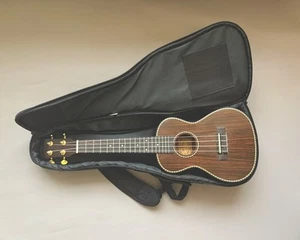 Snail UKC 498 Ebony Concert Ukulele and Padded Bag. Excellent ++++ Condition - Picture 1 of 17