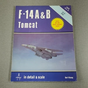 F-14 A&B Tomcat Su-22 Detail & Scale By Kinzey 1982 Trade Paperback Book - Picture 1 of 9