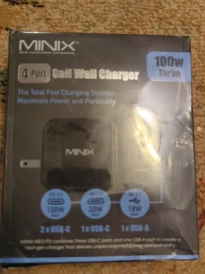 MINIX NEO P3 100W GaN USB Charger Fast Charger for Macbook tablet Mobile phone - Image 1 of 4