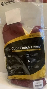 Guanto pupazzo da forno San Jamar Cool Touch bordeaux - 15" L - Foto 1 di 6
