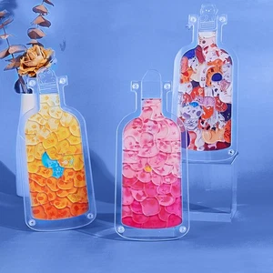 Acrylic Puzzle Cute 3D Jigsaw Toy Animal Cat Pig Cartoon Shape Creative Hard JW - Picture 1 of 15