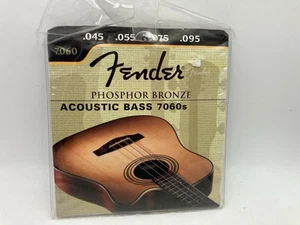 Fender 60L Corde per chitarra acustica bronzo fosforoso .045 .055 .075 .095 - Foto 1 di 7