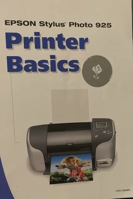 Impresora Epson Stylus Photo 925 ¡SOLO MANUAL!! Foto 1 de 4