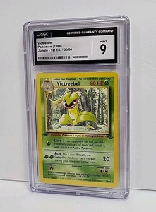 CGC 9 Victreebel 1. Edition 30/64 Rare Jungle 1999 Pokemon Karte Graded Mint - Bild 1 von 6