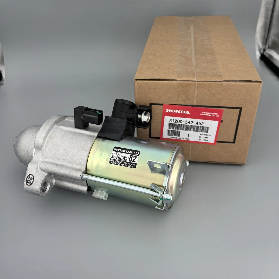 OEM Starter Motor 31200-5A2-A52 for 2013-2017 Honda Accord 2.4L 2015-16 CR-V NEW Foto 1 de 4