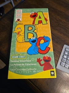 Cricut Cartridge Sesame Street Font - Picture 1 of 5