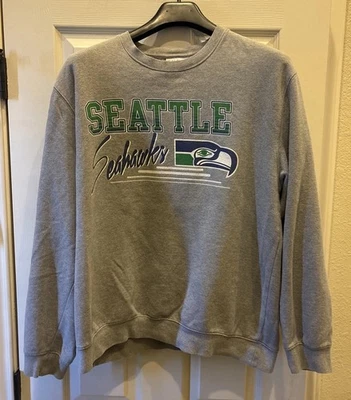 Vintage Men’s Mitchell Ness Pullover Sweatshirt Seattle Seahawks Size XL - Image 1 of 4