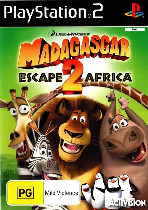 Madagascar - Inc. Manual (Playstation 2 PS2) [PAL] - WARRANTY - image 1 of 1