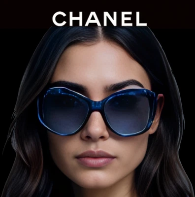 全新 正品 香奈儿 5323 太阳镜 彩色 1490K4 — 第 1/4 张图片