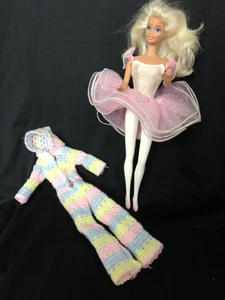 1992 My First Barbie Easy to Dress BallerinaTNT Doll, Leotard & Tutu + Jumpsuit - Picture 1 of 23