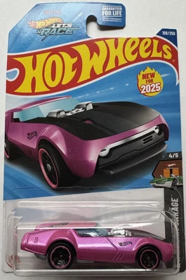 2025 Hot Wheels HW DREAM GARAGE 4/5 Slide-Burn 108/250 (Pink) - Изображение 1 из 2