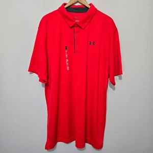 NWOT Under Armour Mens UA Tech Polo Shirt Size 2XLT Casual Golf Loose Fit Preppy - Picture 1 of 9