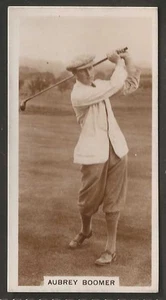 MILLHOFF-FAMOUS GOLFERS GOLF 1928-#01- AUBREY BOOMER  - Picture 1 of 2