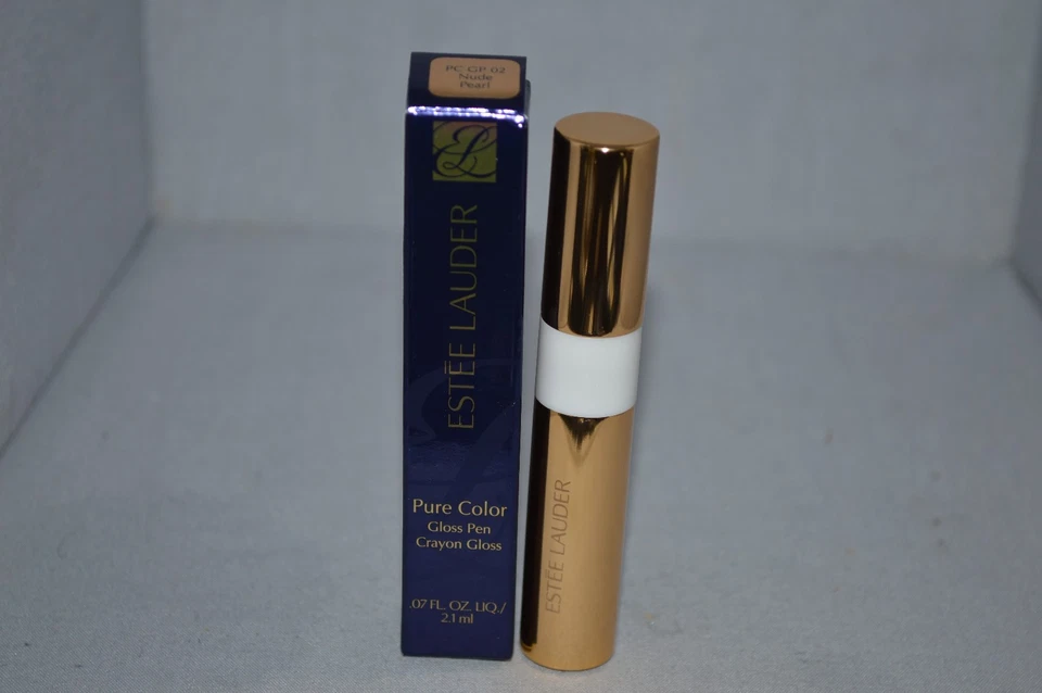 Caneta Estee Lauder Pure Color Gloss 02 pérola nua 0,07 oz nova na caixa - Imagem 1 de 1