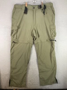 Boy Scout Switchback Pants Mens Large Green Uniform Cargo Convertible Oversized - Picture 1 of 9