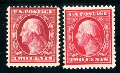 USAstamps Unused FVF US 1910 Washington Scott 375b OG MNH Scarce Lake - Image 1 of 2
