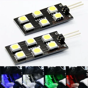 4x LED Iluminación de Espacio para los Pies Modulplatine Modul Apto VW Seat Audi - Imagen 1 de 6
