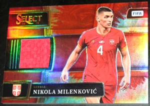 2022-23 Select FIFA Nikola Milenkovic Memorabilia Tie-Dye Prizm JERSEY # 04/25 - Picture 1 of 2