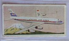 Douglas DC8 USA Wings Across The World 1962 Lyons Tea Aeroplane Card (B2)