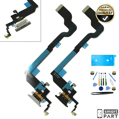 MARKENLOS LADEBUCHSE FÜR iPHONE X|XS|XSMAX MIKROFON DOCK CONNECTOR PORT FLEX 8-PIN SET