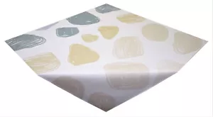 Tablecloth Table Topper Grey Beige Spring Modern Cotton Summer 70 X 70 CM - Picture 1 of 1