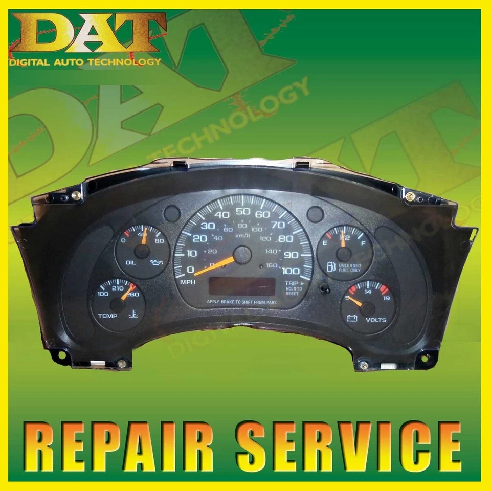 Chevy Astro, GMC Safari, Cluster Odometer (1996-2005) *Servicio de reparación* Foto 1 de 1