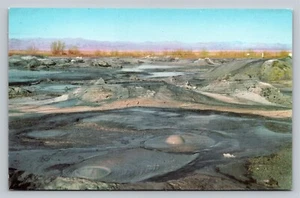 Postcard Salton Sea California Boiling Mud Pots Union Oil 76 Vintage Unused - Picture 1 of 2