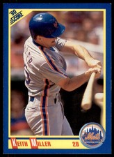 SCORE KEITH MILLER NEW YORK METS #559
