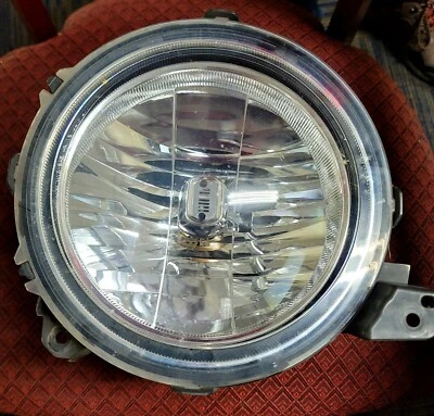 Mopar 55112873AD  Left Side (Driver) OEM Head Light - Jeep JL JLU 2018-2021 - Image 1 of 2