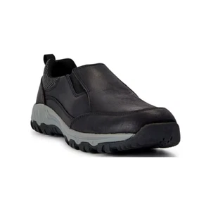 George Herren Trent Robust Freizeit Slipper Schuhe Größe 13 Schwarz - Bild 1 von 5