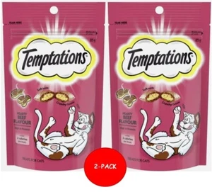 2-PACK Temptations Cat Treats 85g Bags AU Stock - Picture 1 of 21