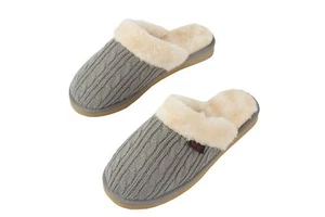 Luxury women's knit Orthotic slippers ultra comfort - Imagen 1 de 5