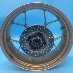 Honda CBR REAR wheel NEARLY NEW GOLD SP FIREBLADE CBR1000 ABS MODEL WITH DISC - Picture 1 of 5