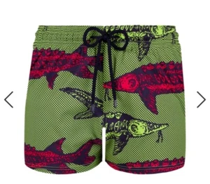 Vilebrequin Boys Swim Shorts/Sz M/Cactus Green - Picture 1 of 7