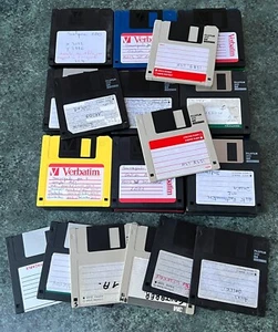 Lot de 100 Disquettes 3,5" NON FORMATER VERBATIM FUJIFILM FNAC MICROSPOT IBM (1) - Afbeelding 1 van 1