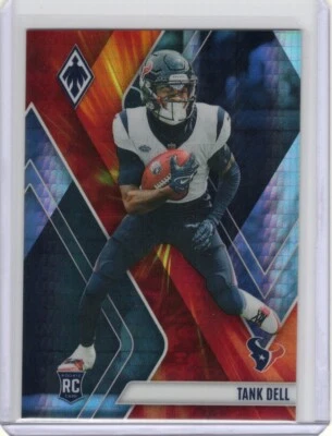 2023 Panini Phoenix Fire Burst #135 Tank Dell Texans 263/340 RC - Image 1 of 2